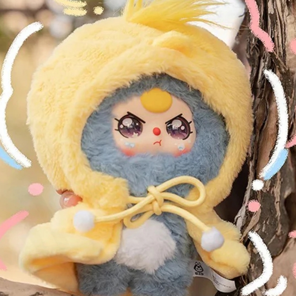 Baby Three I'm Not A Warrior Series Plush New - Duck Warrior